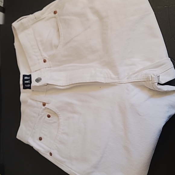White Denim Pants (GAP) - Picture 1 of 6